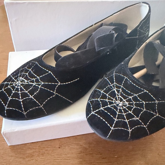 NICOLETTA CARLONE SPIDERWEB BALLET FLATS (Worn once) - Picture 3 of 8